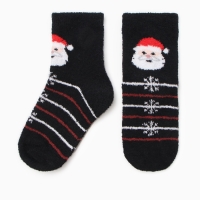 Носки женские новогодние махровые &laquo;Новогоднее ассорти&raquo;, МИКС, размер 36-40