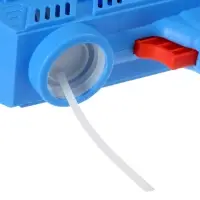 Генератор мыльных пузырей &laquo;Пистолет&raquo;, световые эффекты, работает от батареек, синий