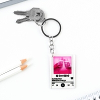 Брелок для ключей акриловый плеер &laquo;Шальная императрица&raquo;, 3,5 х 10 см