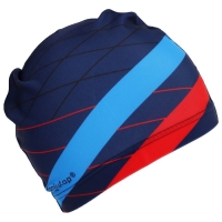 Шапочка для плавания взрослая ONLYTOP &laquo;Полосы&raquo;, тканевая, обхват 54-60 см