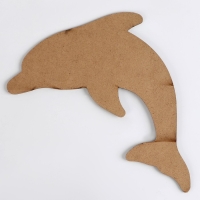 Набор для творчества. Флюид арт. Рисование акрилом &laquo;Удивительный дельфин&raquo;