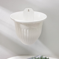 Кашпо настенное &laquo;Лозанна&raquo;, 3 л, цвет белый