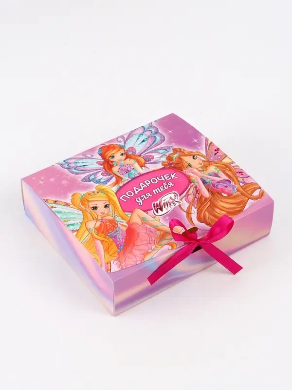 Коробка подарочная &laquo;Подарочек&raquo;, 20 х 18 х 5 см