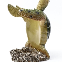 Подставка для бутылки "Черепаха" зеленая, 12х11х19см Подставка для бутылки "Черепаха" зеленая, 12х11х19см