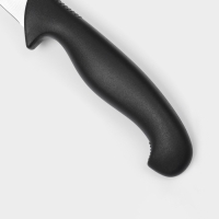 Нож овощной, лезвие 8,5 см, черная ручка