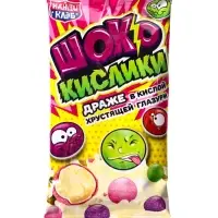 Драже в кислой хрустящей глазури &laquo;ШокоКислики&raquo;, 10 г