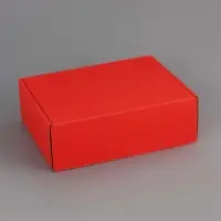 Коробка складная &laquo;Красная&raquo;, для подарков, хранения и отправки посылок, 27&times;21&times;9 см