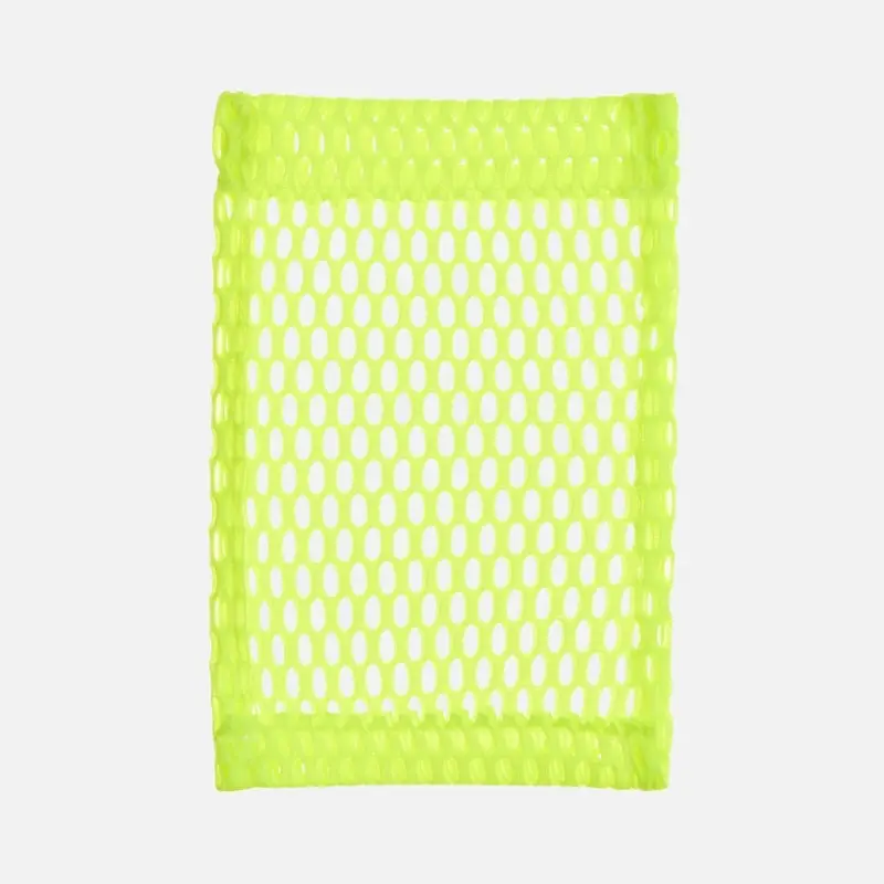 Карман из крупной сетки Pose, желтый неон