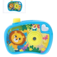 Проектор-фотоаппарат "Весёлые зверята" световые эффекты