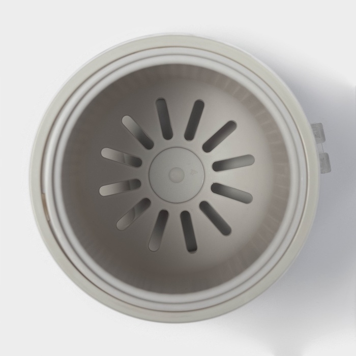 Ёршик для унитаза SAVANNA, настенный, силиконовый с емкостью для моющего средства, 10.5×10.5×41 см, белый Ёршик для унитаза SAVANNA, настенный, силиконовый с емкостью для моющего средства, 10.5×10.5×41 см, белый