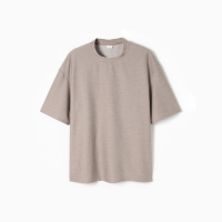 Футболка мужская  MINAKU REGULAR: цвет серый, размер 48