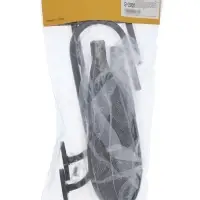 Крючок для штор CAPPIO KS040, цвет черный с золотом, набор 2 шт