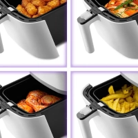 Аэрогриль электрический КТ-2217 - 4.5 л - 1500 Вт