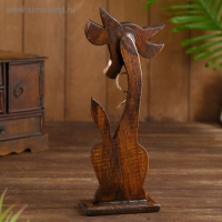 Сувенир на подставке &laquo;Коровка&raquo;, 10&times;5&times;31 см, дерево