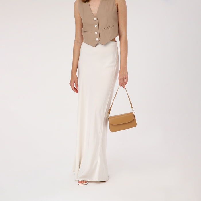 Сумка-мессенджер на магните, цвет бежевый Сумка-мессенджер на магните, цвет бежевый