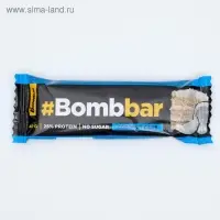 Протеиновый батончик Bombbar в шоколаде, кокосовый торт, спортивное питание, 40 г