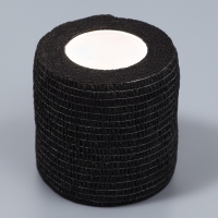Лента бандажная для тату машинки, 5 см &times; 5 м, цвет чёрный