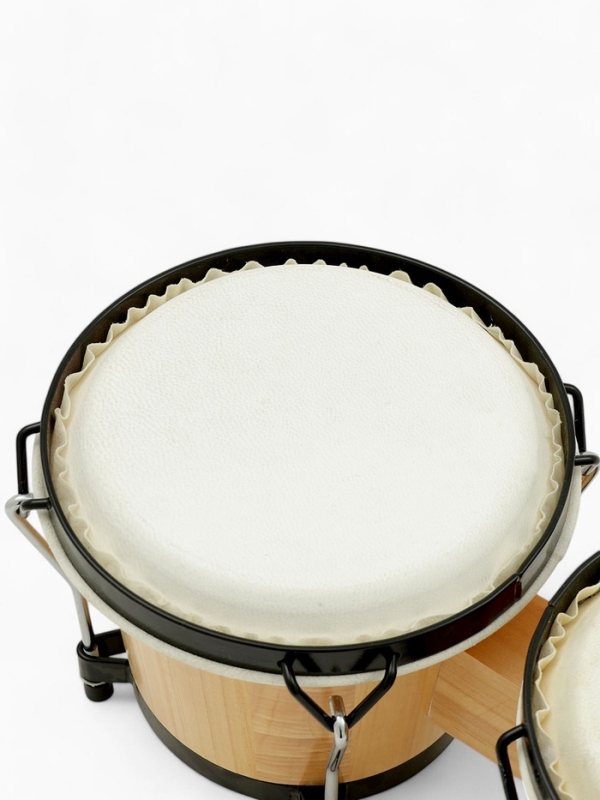 Барабан Бонго Music Life 6 х 7 дюймов, бежевый