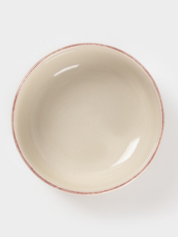 Салатник Доляна "Альпийский крем" 15см, 15х6,5, цвет белый