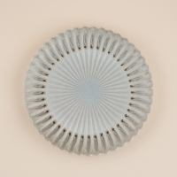 Блюдо для подачи SL Home &laquo;Эхо Крита&raquo;, d=25,5 см, цвет голубой