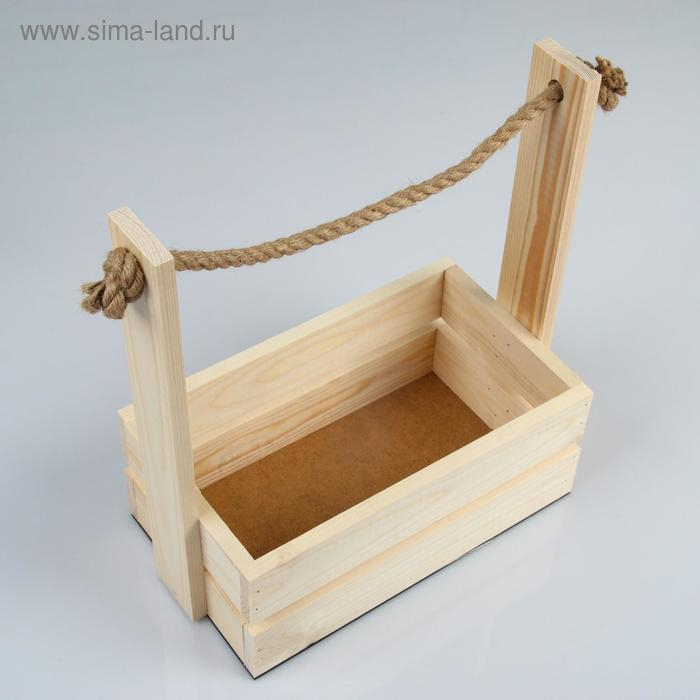 Набор кашпо деревянных 3 в 1 (30.5×18.5×35; 25.5×15×30; 20×12×23) Набор кашпо деревянных 3 в 1 (30.5×18.5×35; 25.5×15×30; 20×12×23) "Аром", натуральная сосна