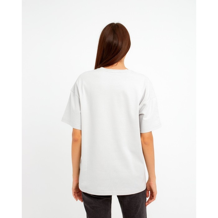 Футболка женская MIST basic, L-XL, серый Футболка женская MIST basic, L-XL, серый