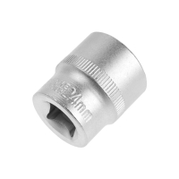 Головка торцевая шестигранная ТУНДРА, под квадрат 1/2", 24 мм, CrV Головка торцевая шестигранная ТУНДРА, под квадрат 1/2", 24 мм, CrV