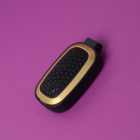 Расчёска массажная, складная, зеркалом, 9,5 × 5,5 см, цвет чёрный Расчёска массажная, складная, зеркалом, 9,5 × 5,5 см, цвет чёрный