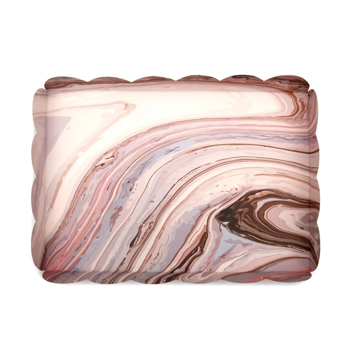 Коробочка для печенья, Коробочка для печенья, "Каменное искусство", 22 х 15 х 3 см 5шт