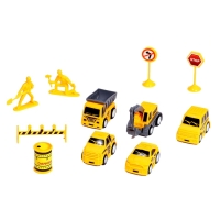 Набор детских машинок &laquo;Стройка&raquo;, инерция, 5 шт., аксессуары