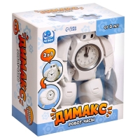 Робот &laquo;Будильник&raquo;, трансформируется, звуковые эффекты, цвет белый