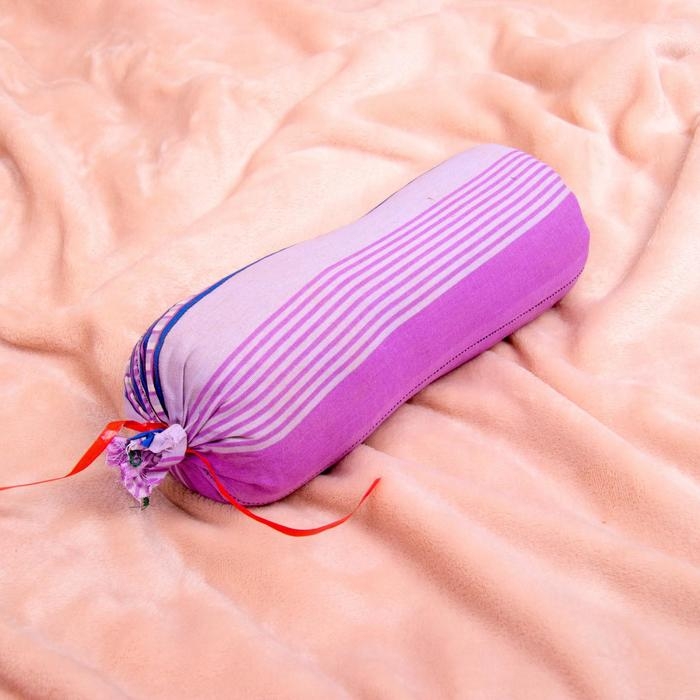 Валик с лавандой и стружкой можжевельника, сувенирная, 10&times;28 см, микс