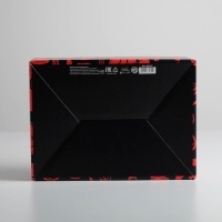 Коробка‒пенал, упаковка подарочная, &laquo;Лучшему мужчине&raquo;, 26 х 19 х 10 см