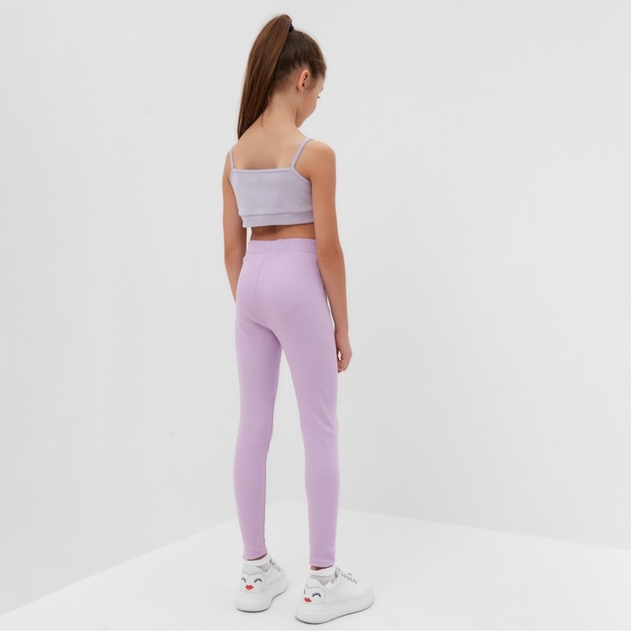 Лосины для девочки MINAKU цвет лиловый, рост 98 см Лосины для девочки MINAKU цвет лиловый, рост 98 см