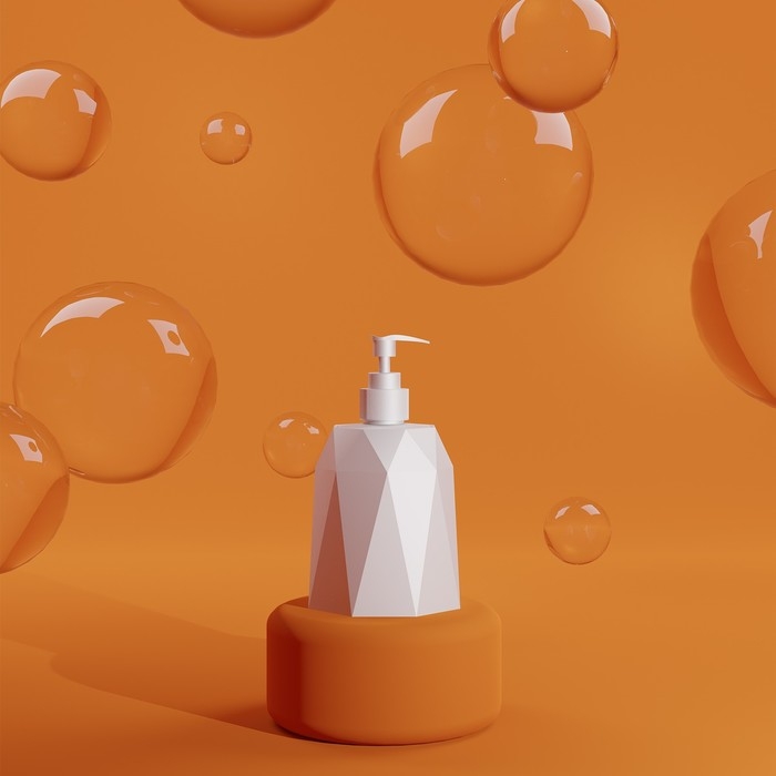 Дозатор для мыла &laquo;Призма&raquo;, 330 мл, цвет белый