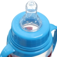 Подарочный детский набор «Джентльмен»: бутылочки для кормления 150 и 250 мл, прямые, от 0 мес., цвет голубой Подарочный детский набор «Джентльмен»: бутылочки для кормления 150 и 250 мл, прямые, от 0 мес., цвет голубой