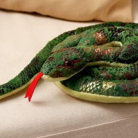 Мягкая игрушка &laquo;Змея&raquo;, 98 см, цвет зелёный