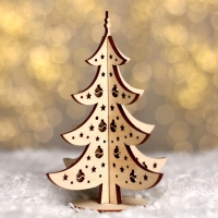 Модель из дерева &laquo;Ёлка сборная №7&raquo;