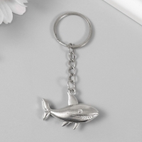 Брелок металл "Акула" плавники двигаются 4х3 см Брелок металл "Акула" плавники двигаются 4х3 см