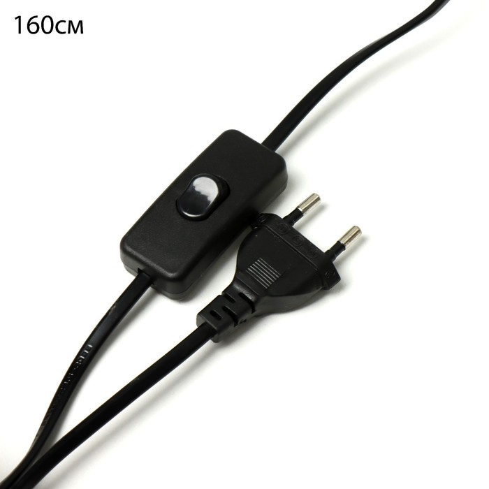 Торшер "Алфил" LED 10Вт 4000К черный 30х30х138см