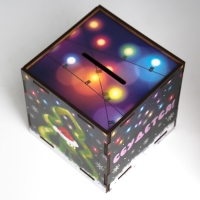 Копилка куб "Змея. Всё сбудется" 10х10х10 см Копилка куб "Змея. Всё сбудется" 10х10х10 см