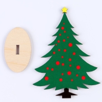 Новый год! Модель из дерева &laquo;Ёлка сборная №31&raquo;