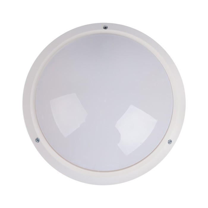 Светильник НББ 06-60-001, Орион 1, УХЛ2, IP54, Е27, 220В, 50гц, 60 Вт, d275хh95, белый