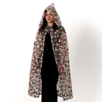 Карнавальный плащ детский &laquo;Снеговики&raquo;, органза, длина 85 см