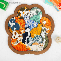 Зоопазл &laquo;Кошки&raquo; 14 деталей