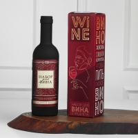 Винный набор: штопор, аэратор и каплеулавливатель для бутылки вина &laquo;&laquo;Для истинных ценителей&raquo;.