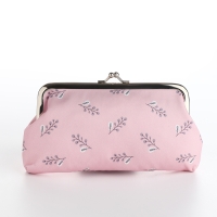 Косметичка на фермуаре, цвет розовый Косметичка на фермуаре, цвет розовый
