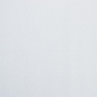 Бумага для упаковки и поделок, гофрированная, белоснежная, однотонная, двусторонняя, рулон 1шт., 0,5 х 2,5 м