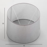 Абажур "Великан" серый E27 50х50х35 см Абажур "Великан" серый E27 50х50х35 см