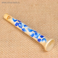 Свистулька-дудочка &laquo;Расписная&raquo;, 12 см, микс